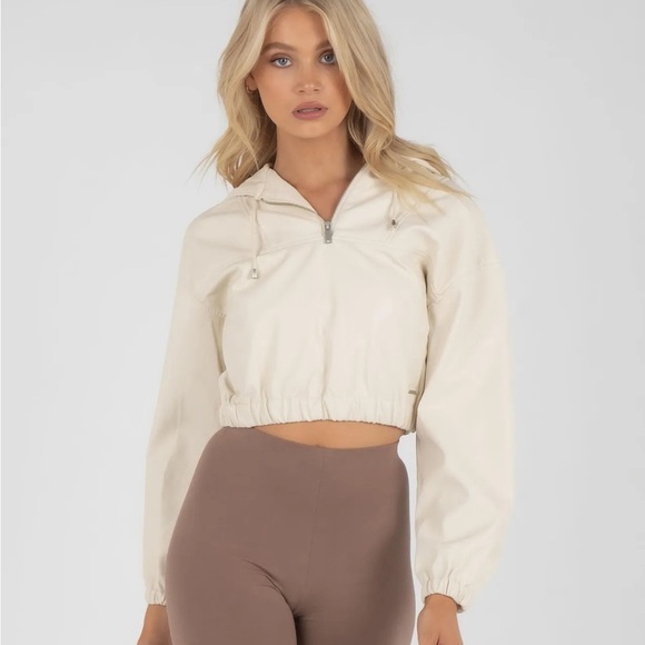 Ava And Ever Honey Hooded Jacket Cream UK Size 6 US 2 NEW - Picture 4 of 12